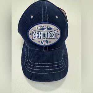 Zephyr University of Kentucky Wildcats Corduroy Hat 100% Cotton